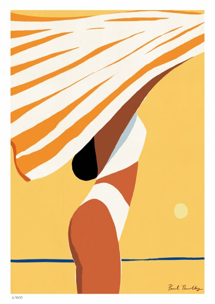 Yellow Beachtowel – hover