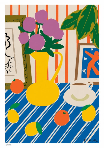 Vase and Stripes – hover